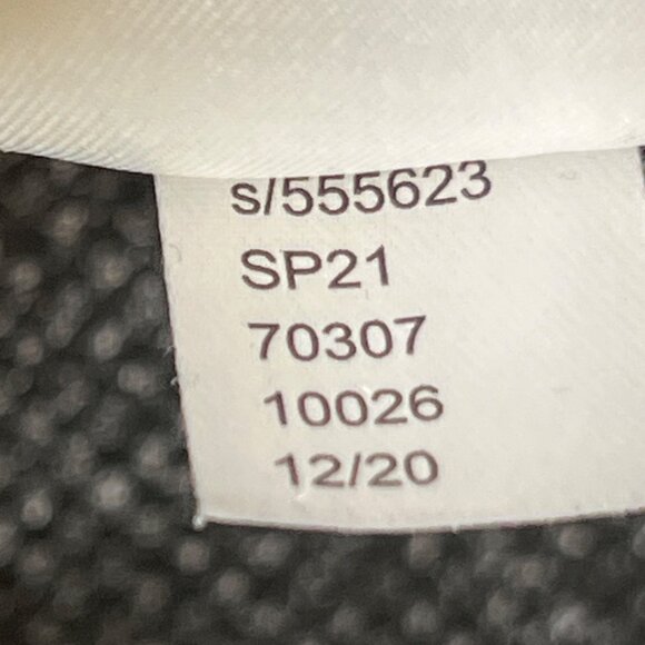 Loft M Gray Textured Pant Drawstring Waist Lightweight Comfortable Casual Office - Picture 9 of 14